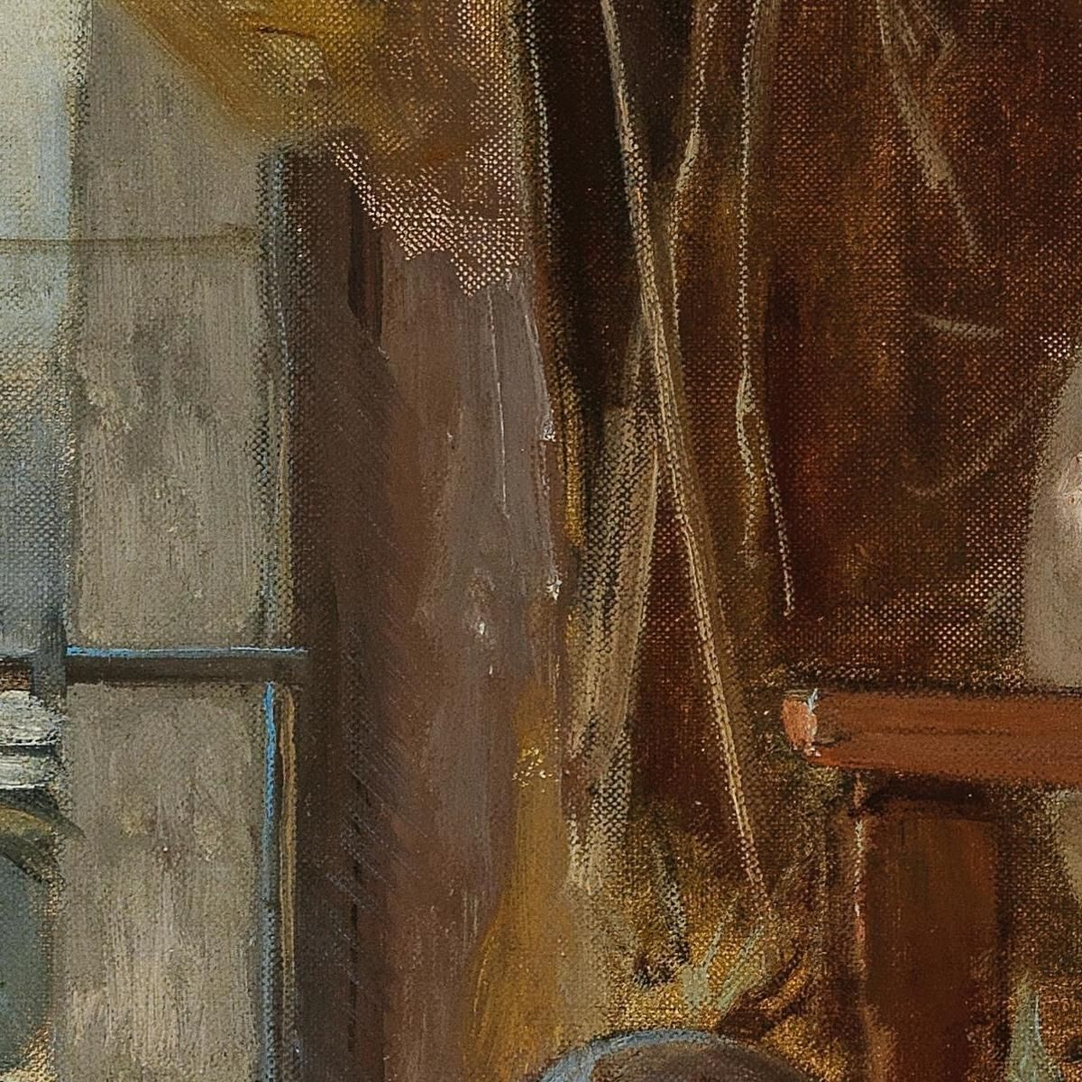 Studio View Carl Moll cml5 canvas print