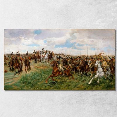 1807 Friedland Ernest Meissonier ems1 canvas print 