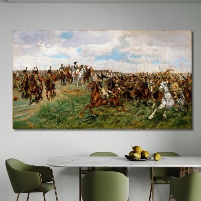 1807 Friedland Ernest Meissonier ems1 canvas print 