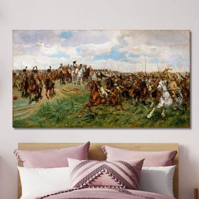 1807 Friedland Ernest Meissonier ems1 canvas print 