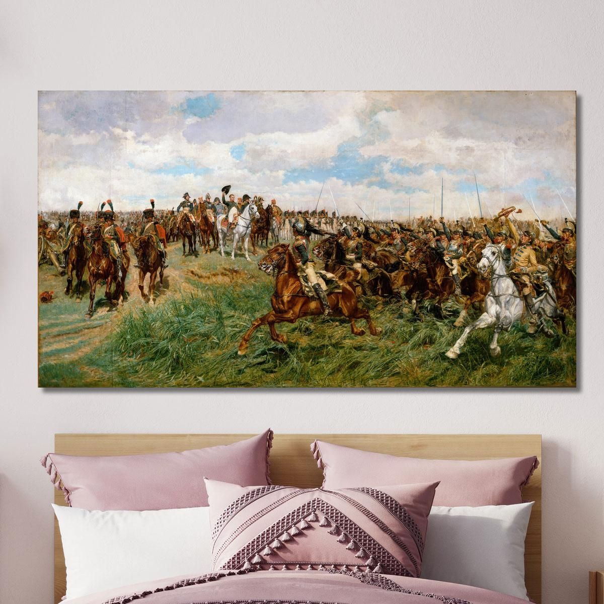 1807 Friedland Ernest Meissonier ems1 canvas print 