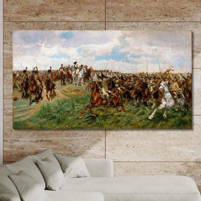 1807 Friedland Ernest Meissonier ems1 canvas print 