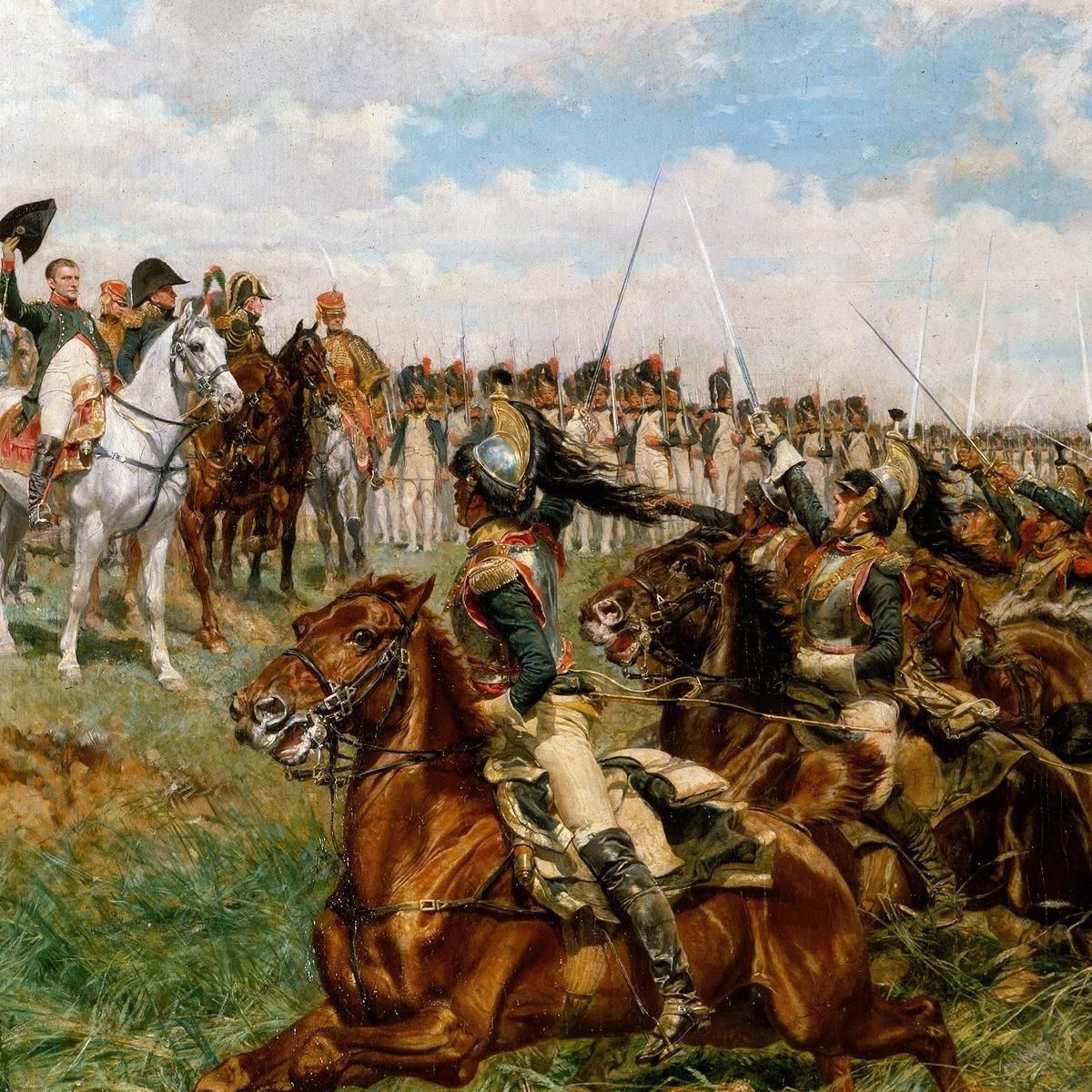 1807 Friedland Ernest Meissonier ems1 canvas print