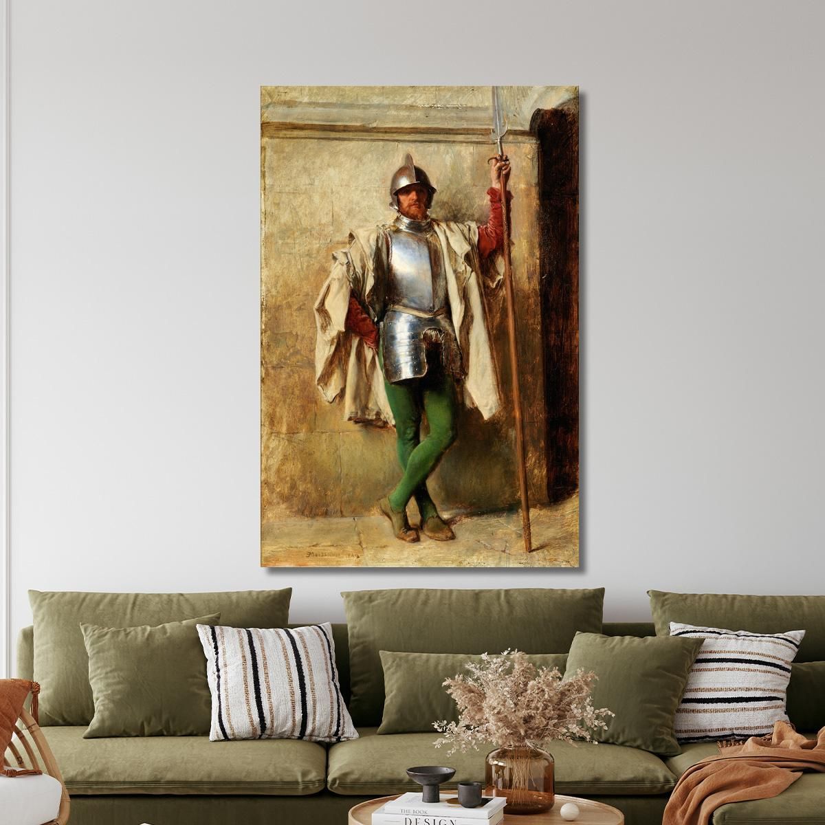 A Guard Ernest Meissonier ems4 canvas print 