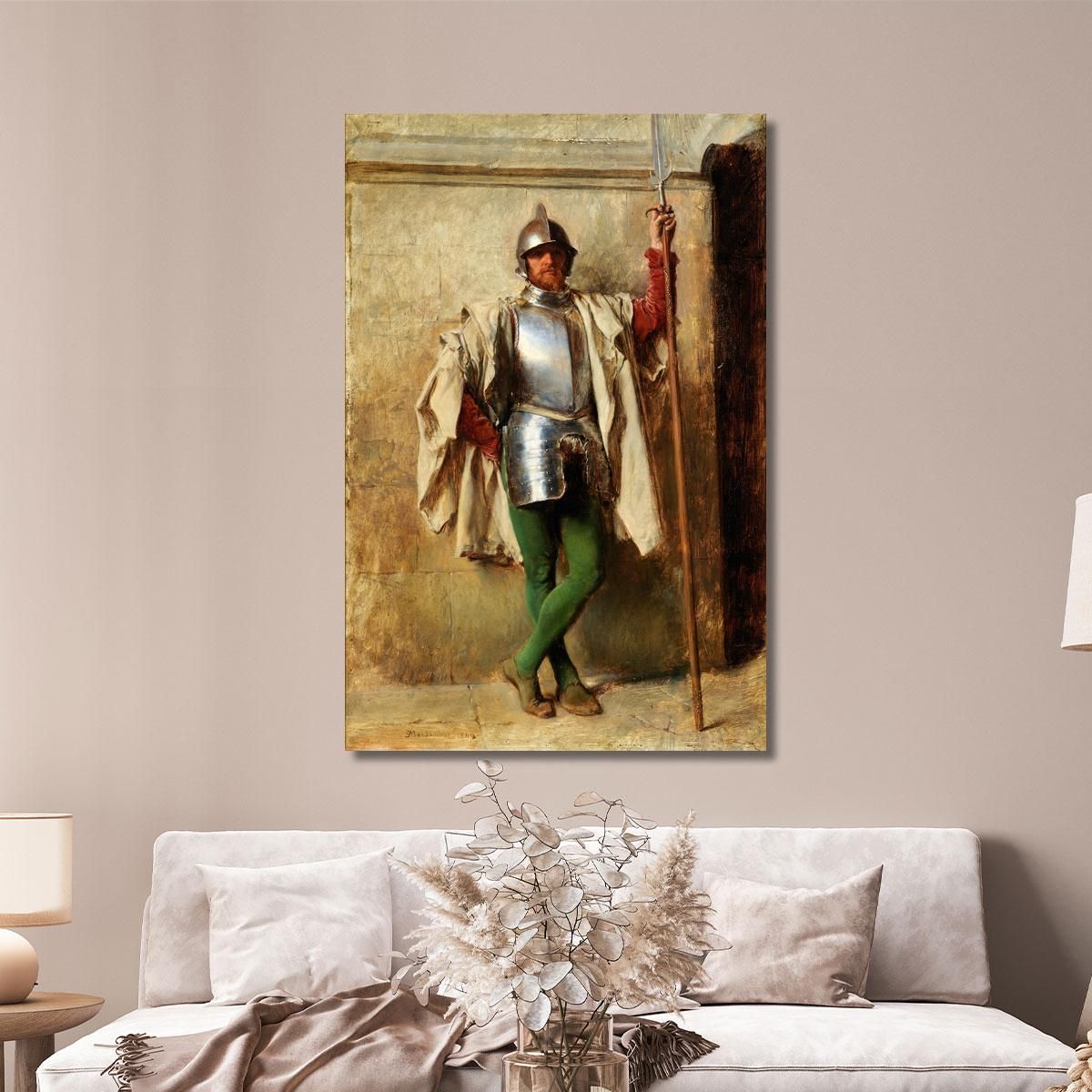 A Guard Ernest Meissonier ems4 canvas print 