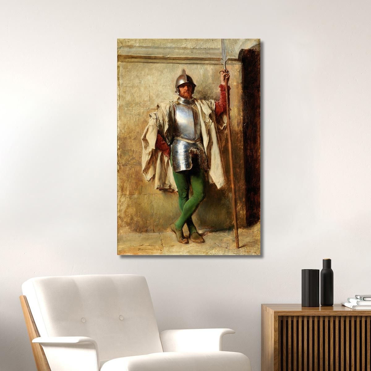 A Guard Ernest Meissonier ems4 canvas print 