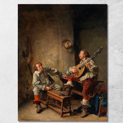 A Song Ernest Meissonier ems8 canvas print 