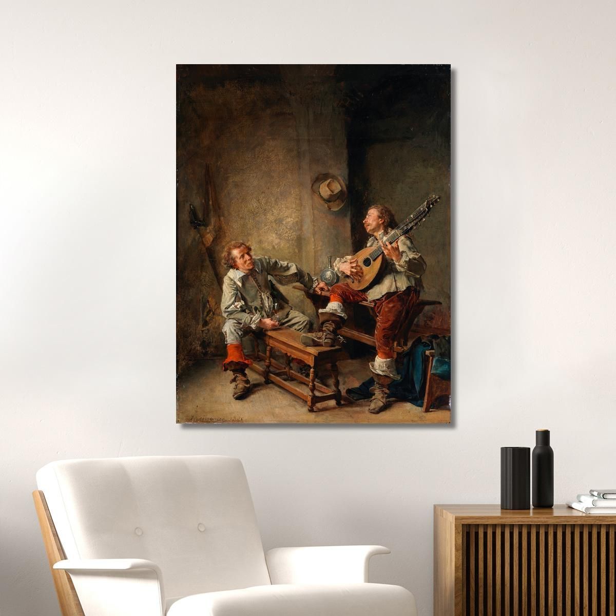 A Song Ernest Meissonier ems8 canvas print 