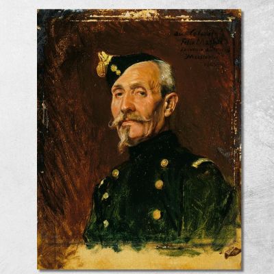 Colonel Félix Massue Ernest Meissonier ems14 canvas print 