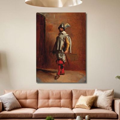 Soldier Ernest Meissonier ems28 canvas print 