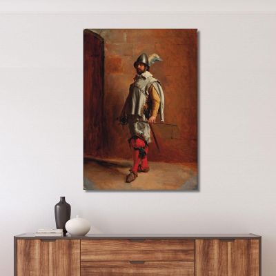 Soldier Ernest Meissonier ems28 canvas print 