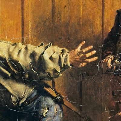 The Hired Assassins Ernest Meissonier ems36 canvas print