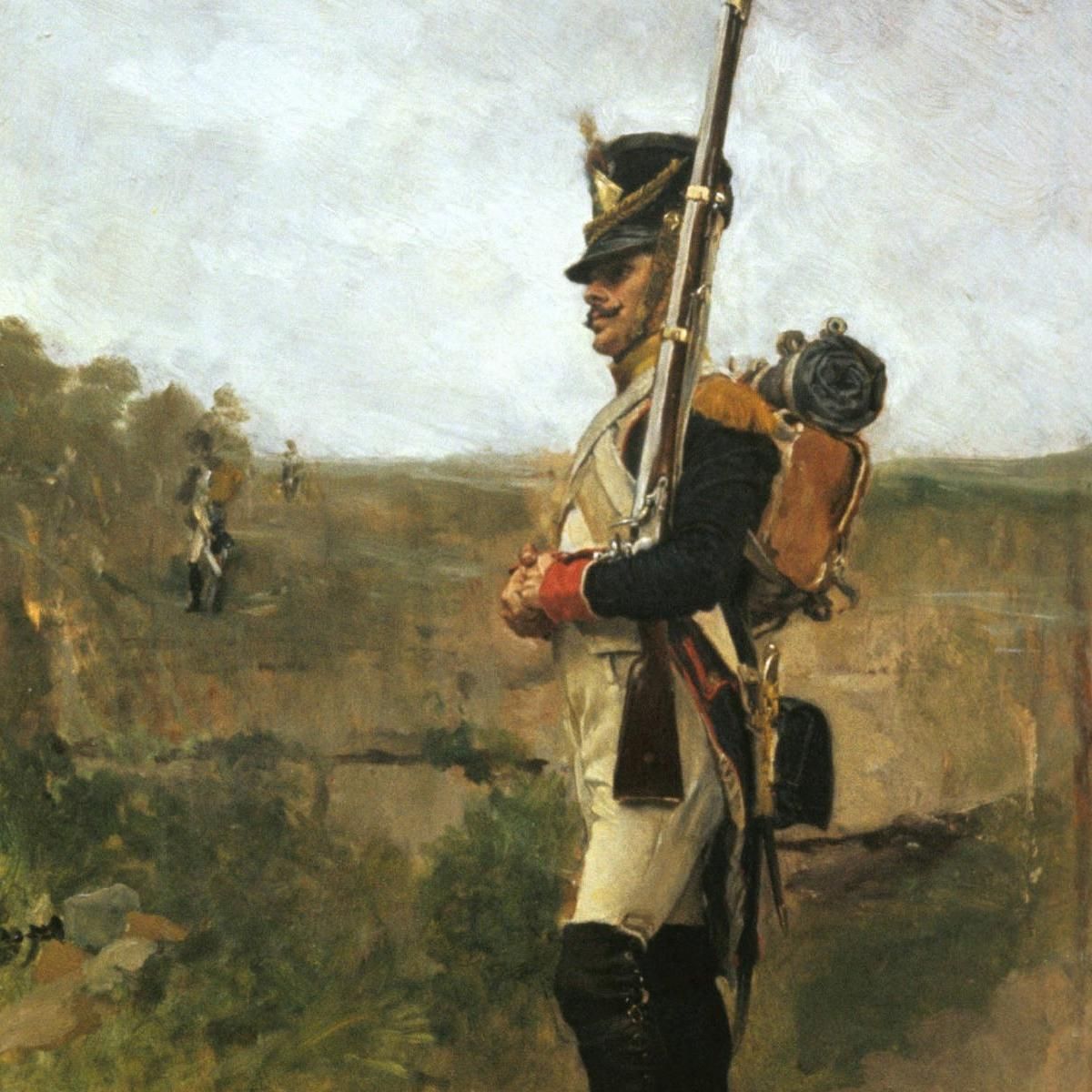 The Sentry The Vedette Ernest Meissonier ems40 canvas print