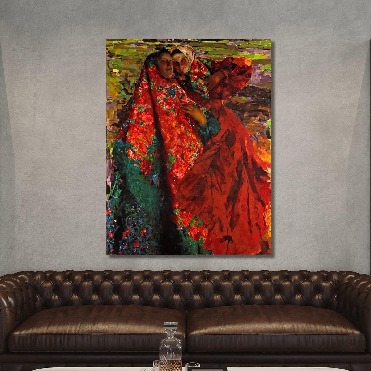 Peasant Women Filipp Malyavin fml8 canvas print 