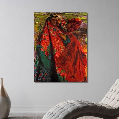 Peasant Women Filipp Malyavin fml8 canvas print 