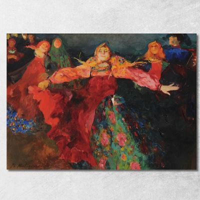 The Dance Filipp Malyavin fml17 canvas print 