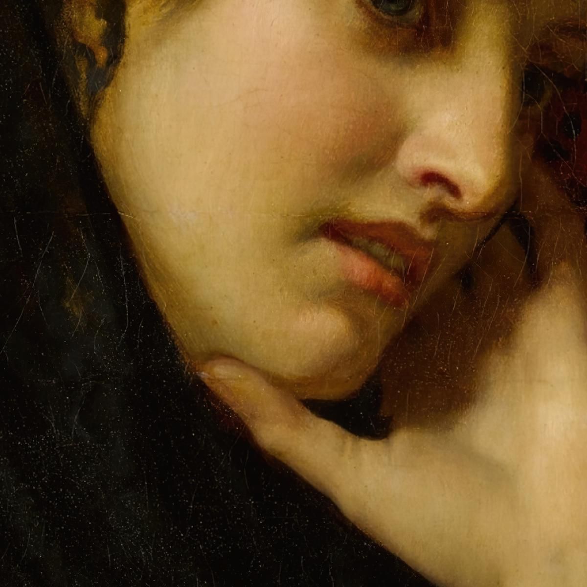 A Spanish Beauty Hugues Merle hmr2 canvas print