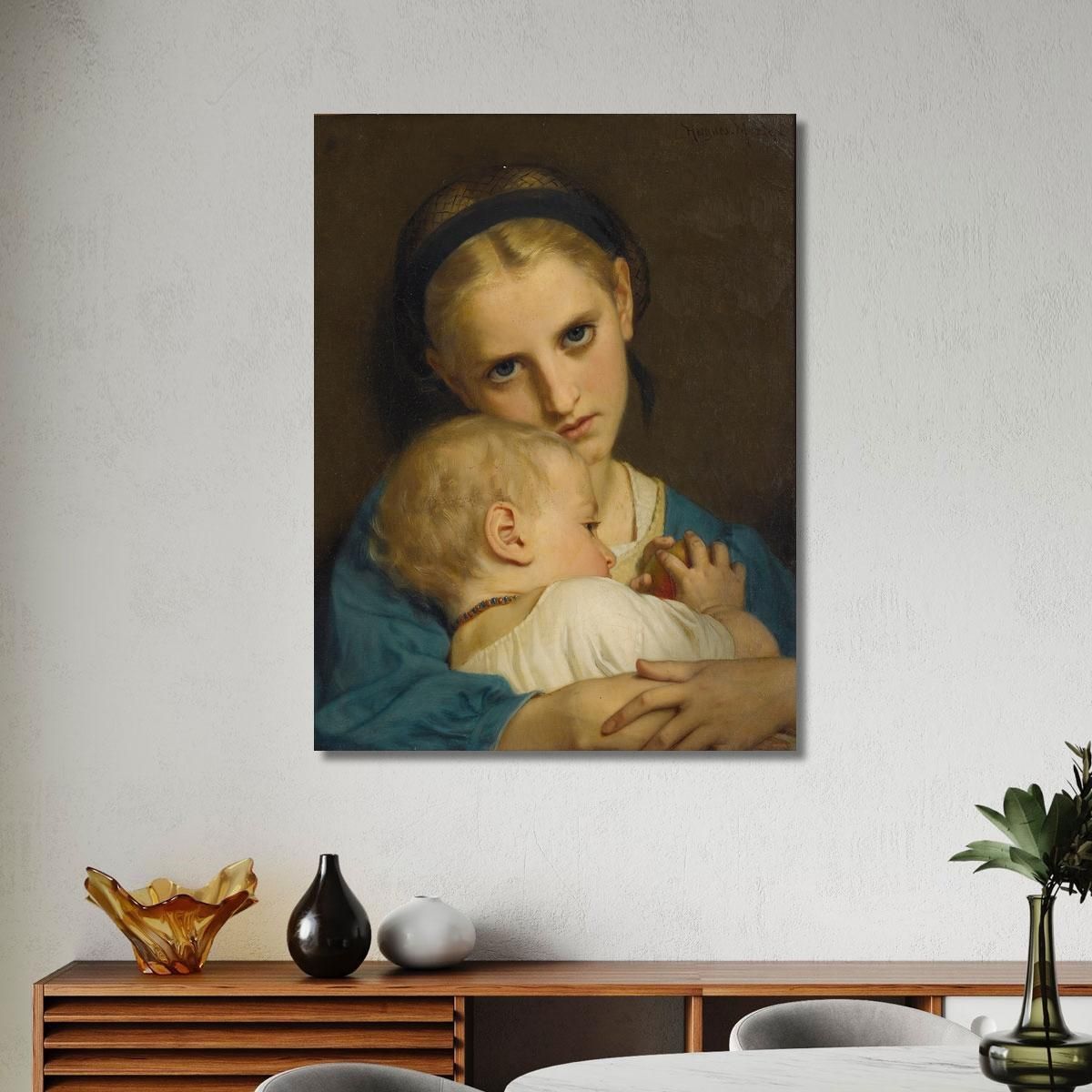 Affection Hugues Merle hmr4 canvas print 