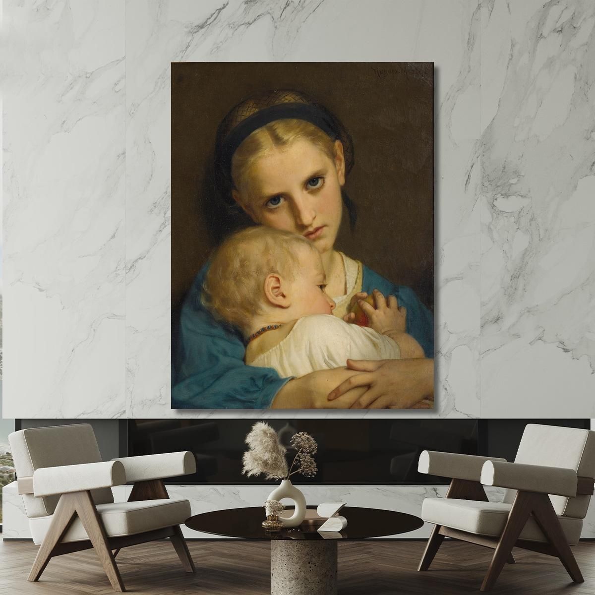 Affection Hugues Merle hmr4 canvas print 