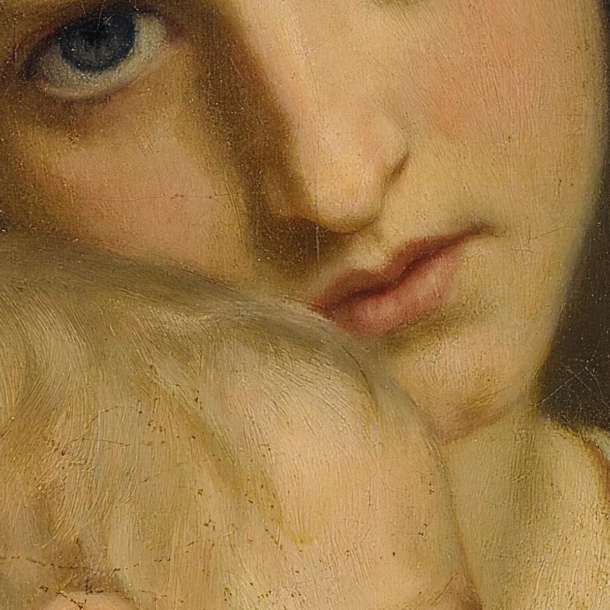 Affection Hugues Merle hmr4 canvas print