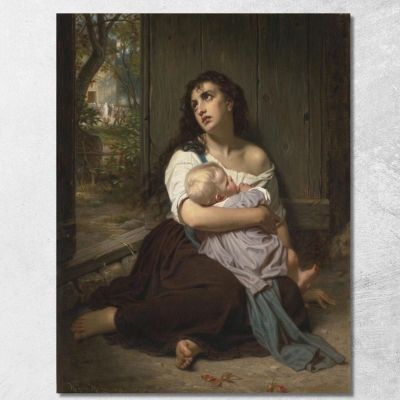 The Abandoned Hugues Merle hmr12 canvas print 