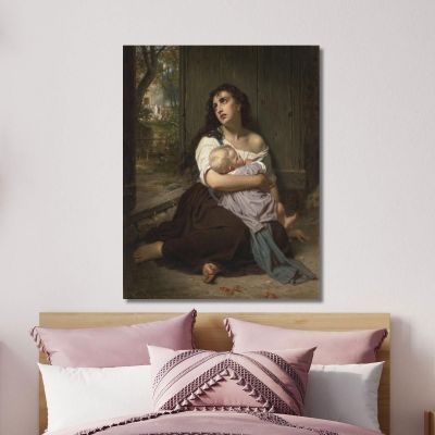 The Abandoned Hugues Merle hmr12 canvas print 