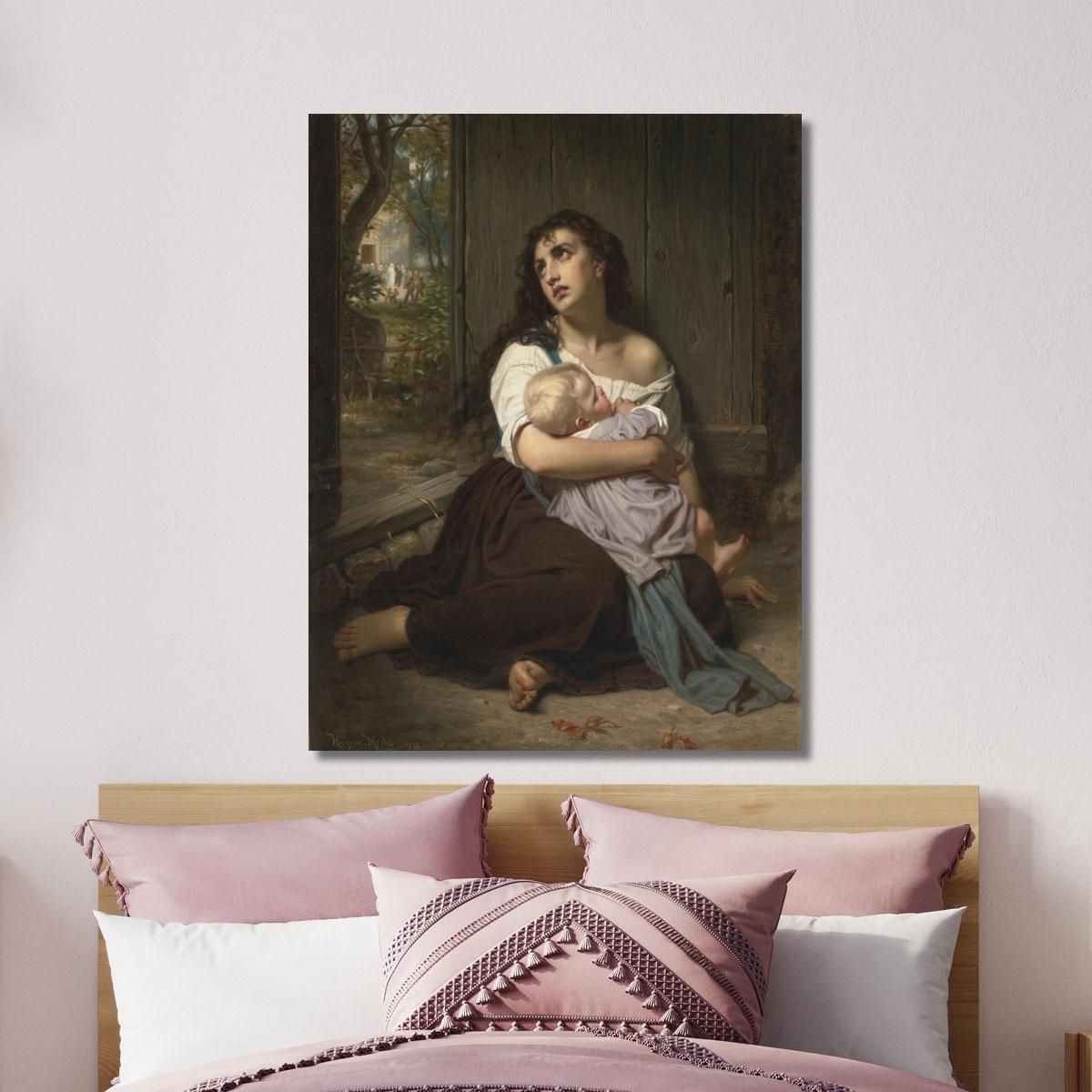 The Abandoned Hugues Merle hmr12 canvas print 