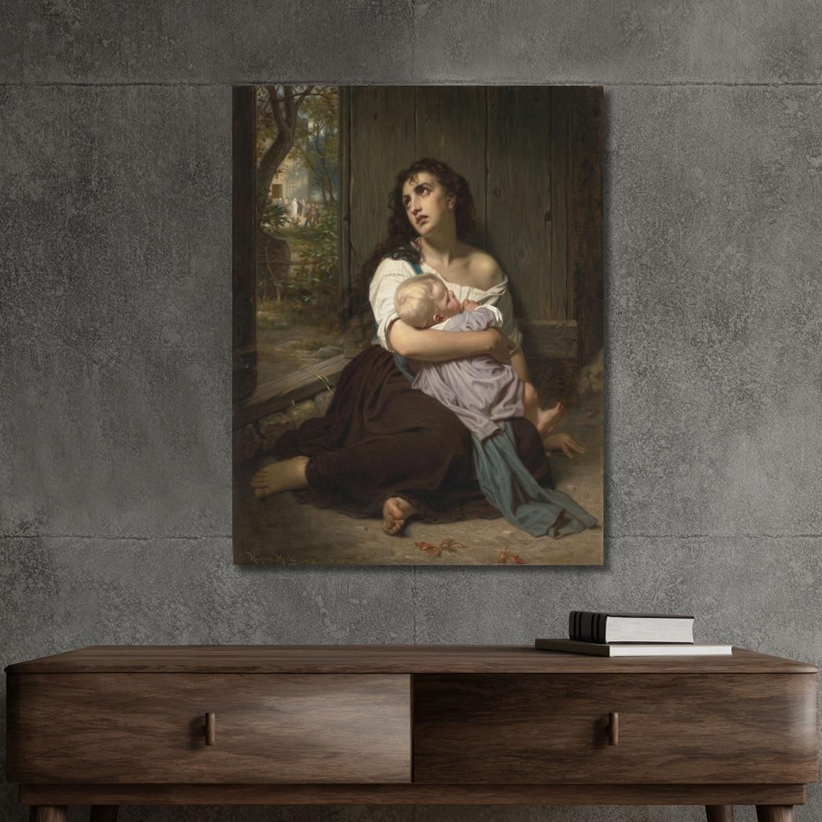 The Abandoned Hugues Merle hmr12 canvas print 