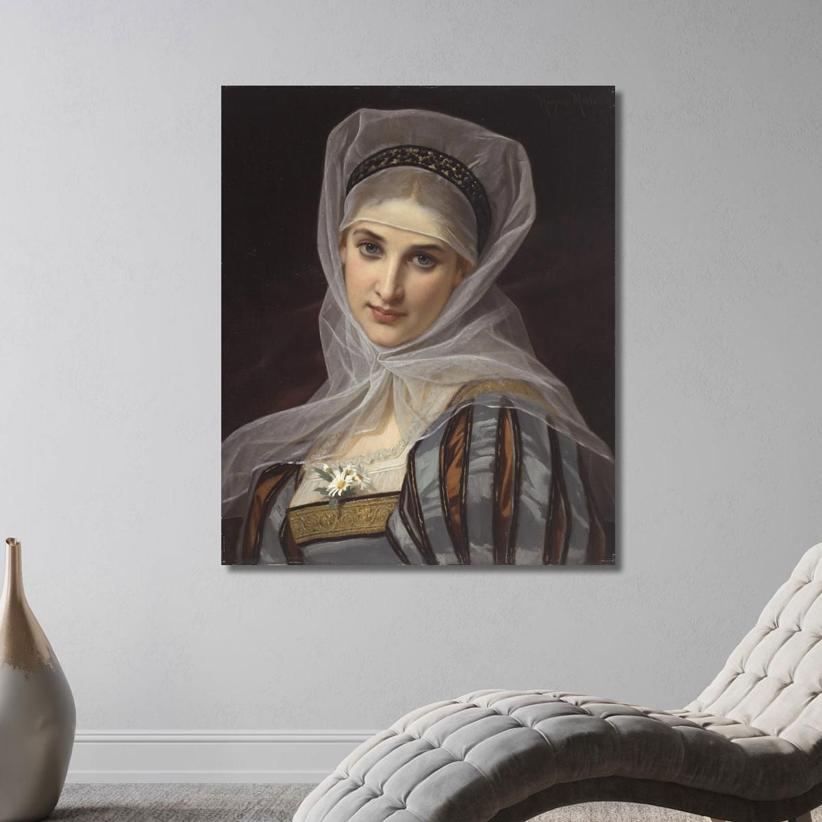 Marguerite Hugues Merle hmr14 canvas print 