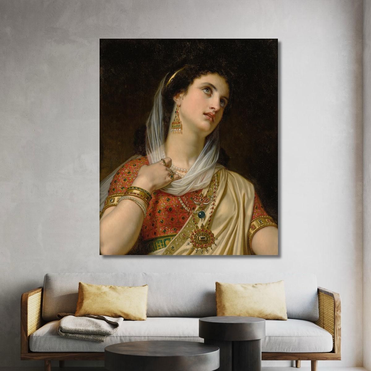 Queen Esther Hugues Merle hmr19 canvas print 