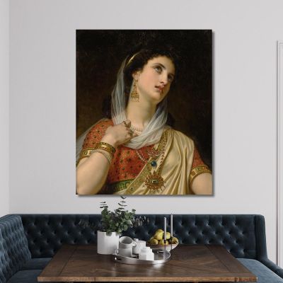 Queen Esther Hugues Merle hmr19 canvas print 