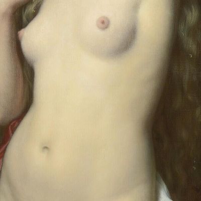 The Bather Hugues Merle hmr22 canvas print