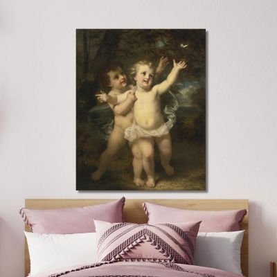 The Butterfly Hugues Merle hmr23 canvas print 