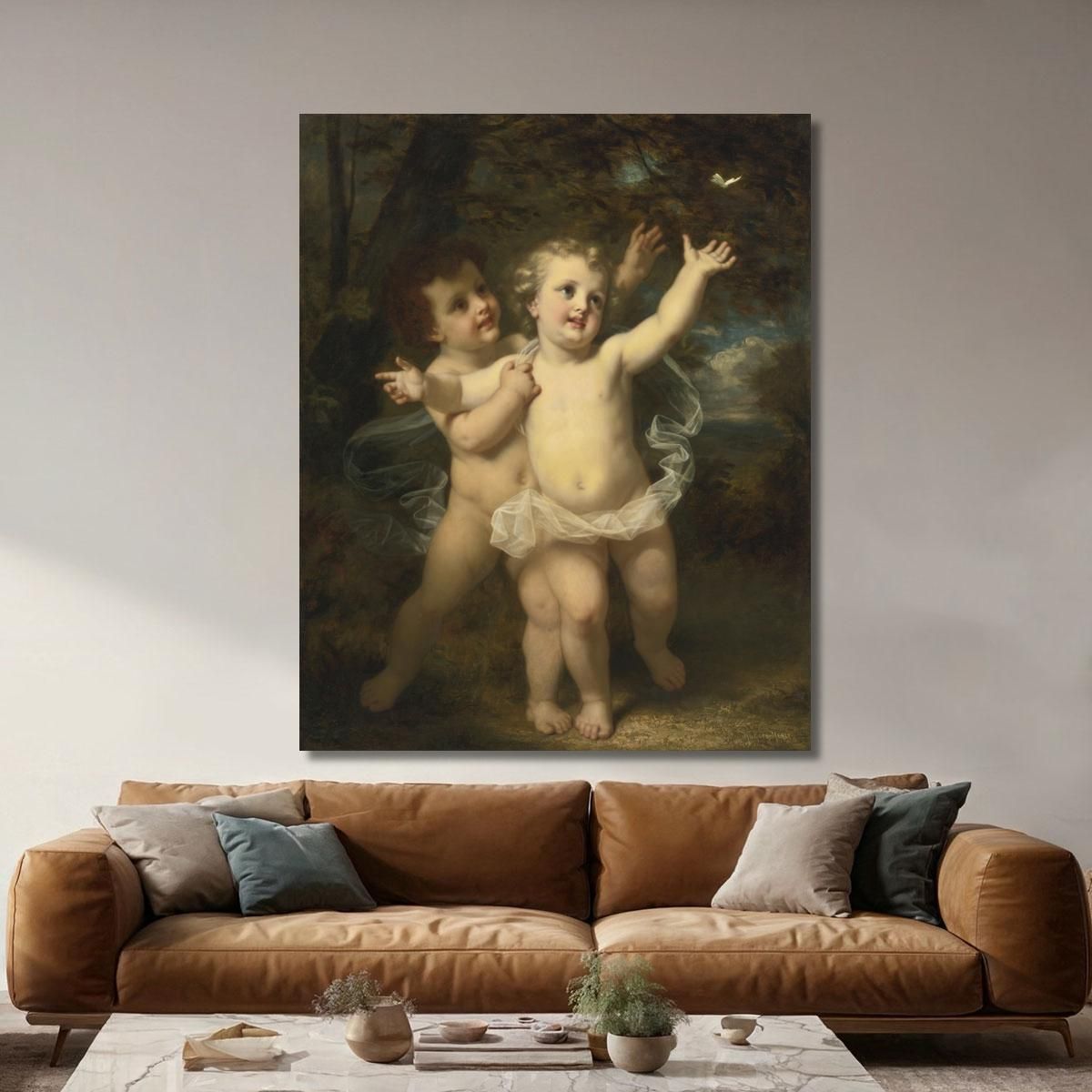 The Butterfly Hugues Merle hmr23 canvas print 