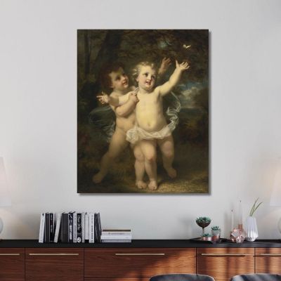 The Butterfly Hugues Merle hmr23 canvas print 