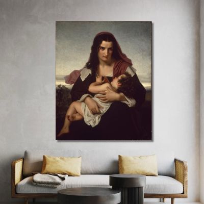 The Scarlet Letter Hugues Merle hmr27 canvas print 