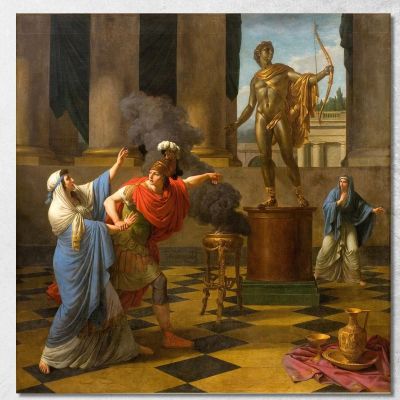 Alexander Consulting The Oracle Of Apollo Louis-Jean-François Lagrenée ljf2 canvas print 