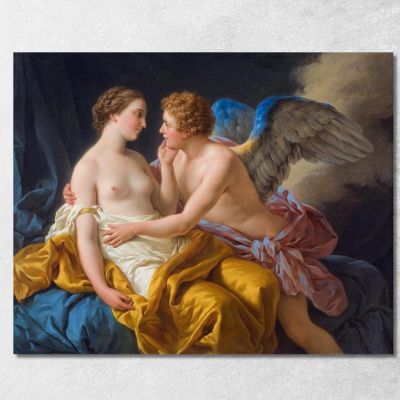 Cupid And Psyche Louis-Jean-François Lagrenée ljf6 canvas print 
