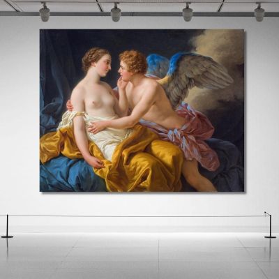 Cupid And Psyche Louis-Jean-François Lagrenée ljf6 canvas print 