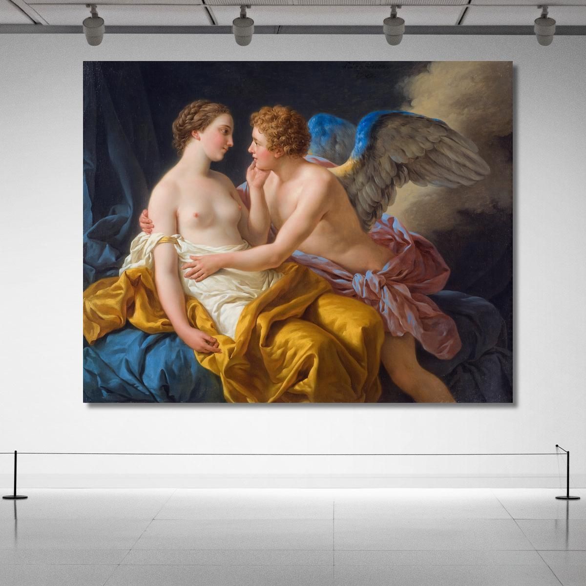 Cupid And Psyche Louis-Jean-François Lagrenée ljf6 canvas print 