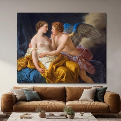 Cupid And Psyche Louis-Jean-François Lagrenée ljf6 canvas print 