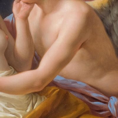 Cupid And Psyche Louis-Jean-François Lagrenée ljf6 canvas print