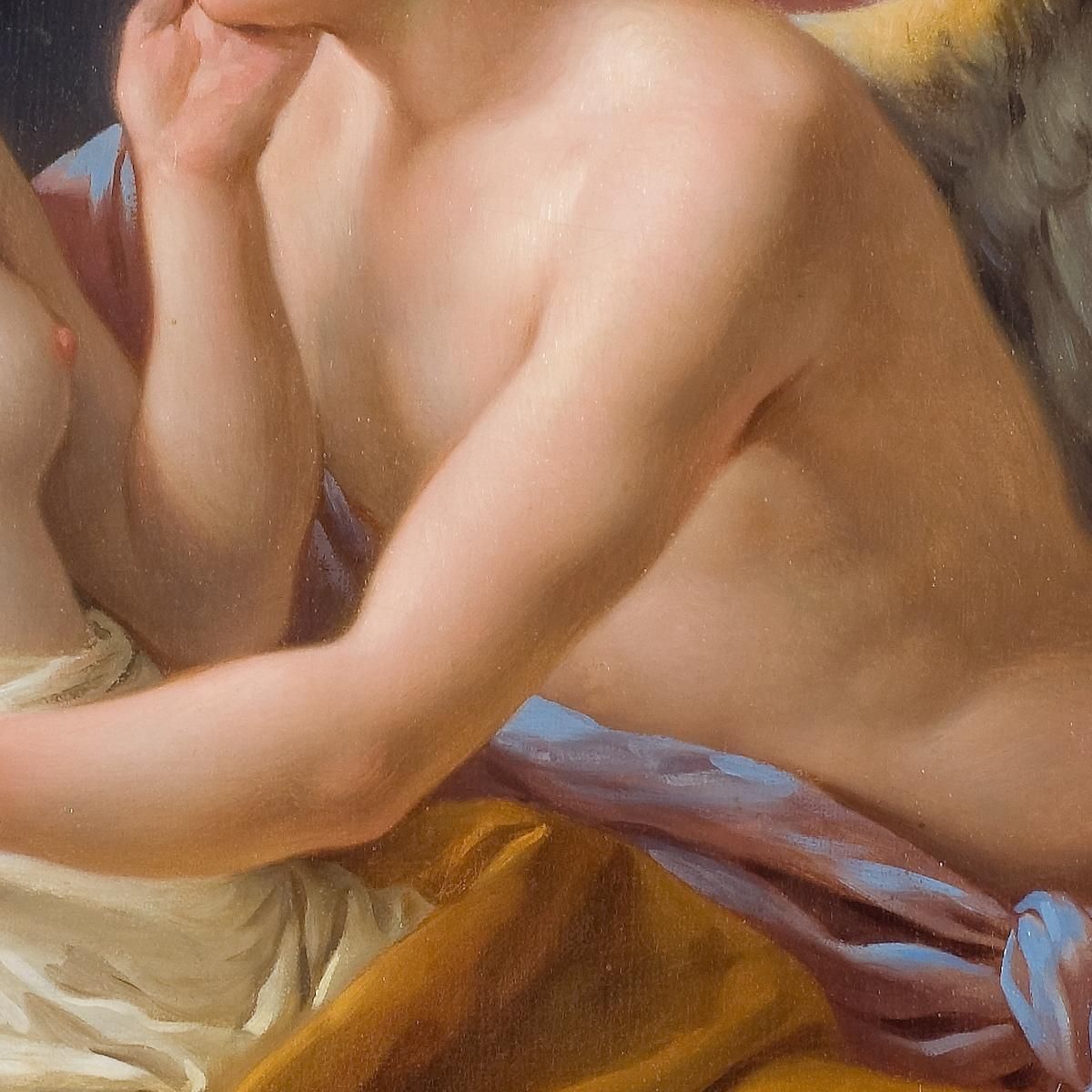 Cupid And Psyche Louis-Jean-François Lagrenée ljf6 canvas print