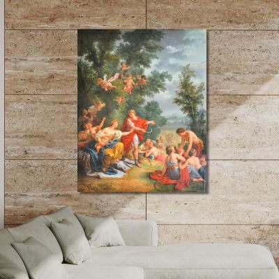 Ceres Or Agriculture Louis-Jean-François Lagrenée ljf7 canvas print 