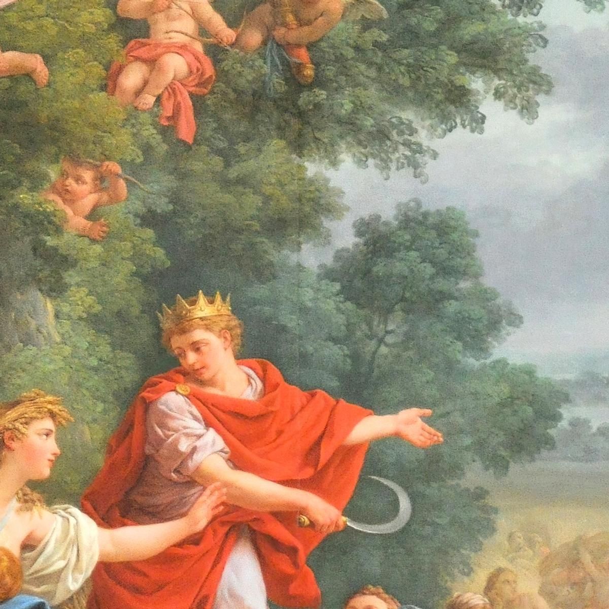Ceres Or Agriculture Louis-Jean-François Lagrenée ljf7 canvas print