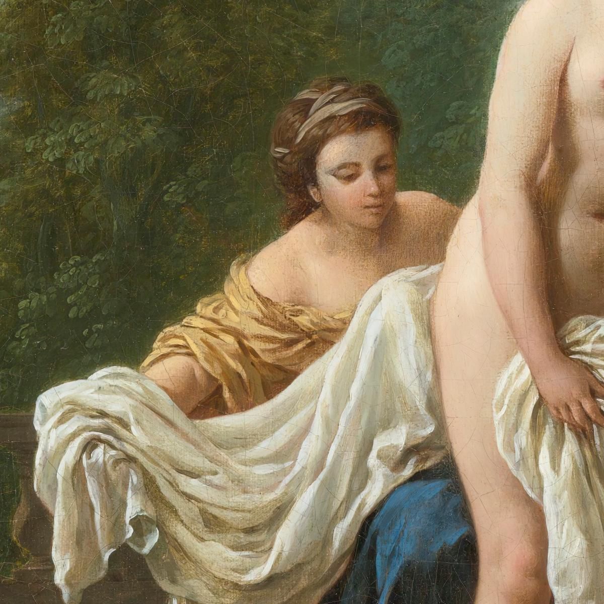 David And Bathsheba Louis-Jean-François Lagrenée ljf8 canvas print