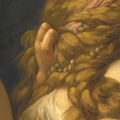 Two Nymphs Louis-Jean-François Lagrenée ljf25 canvas print