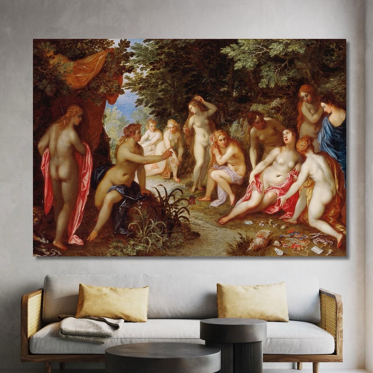 Diana And Callisto Jan Brueghel The Elder jbe13 canvas print 