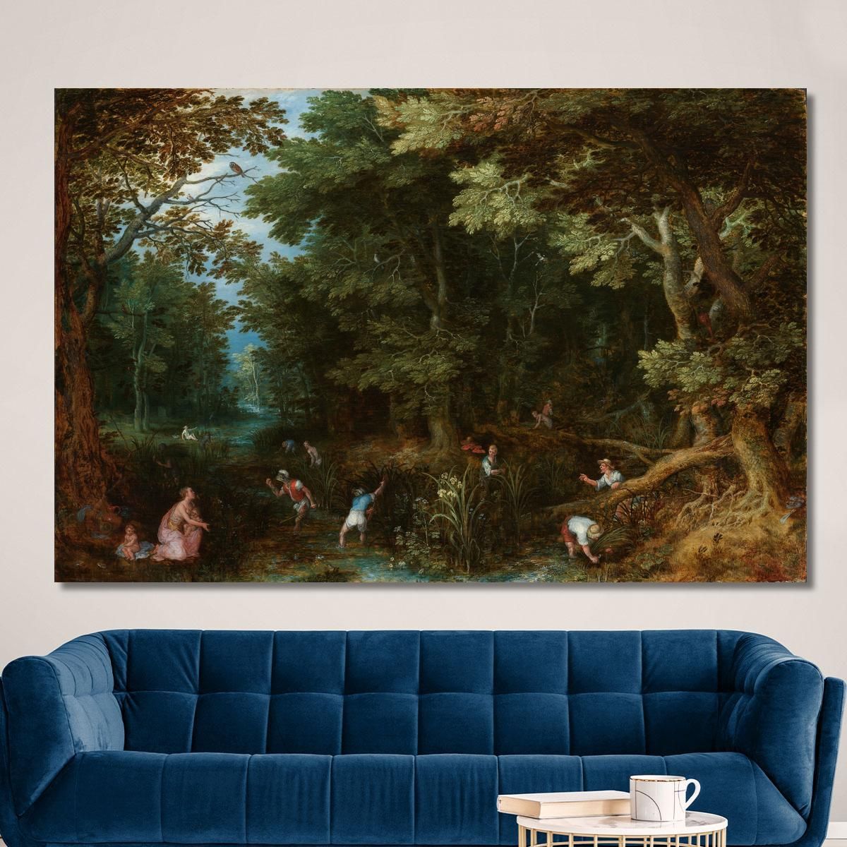 Latona And The Lycian Peasants Jan Brueghel The Elder jbe26 canvas print 