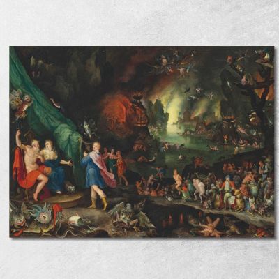 Orphée Aux Enfers Jan Brueghel The Elder jbe30 canvas print 